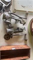 Antique Cast iron meat grinder