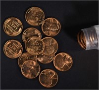 BU ROLL OF 1938 LINCOLN CENTS
