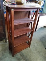 Nice Adjustable Shelf Wood Bookcase