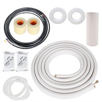 findmall 25FT Air Conditioning Copper Tubing Pipe