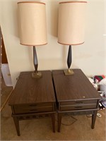 Vintage End Stands and Lamps