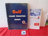 58 PAGE GULF FARM TRACTOR GUIDE BOOK, GULF PIECE