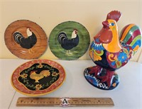Rooster Plates & Talavera Rooster