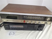 Packard Bell 8 track Player and Onkyo Amp