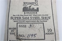 10 1/2 lbs  #3 Steel Shot