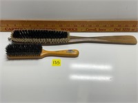 Vtg Clothes Brush&Hair Brush