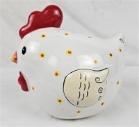 6.5" Ceramoc Hen Coin Bank