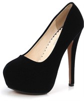 ($52) OCHENTA Women's Round Toe Platform