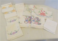 Linens - Pillowcases - Some w/Embroidery