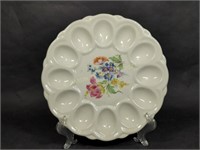 Vintage E&R AMERICAN ARTWARE Ceramic Egg Plate
