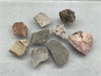 Native American Stone Tools From Large Collection