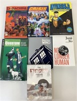 7 Assorted Thick Graphic Novels