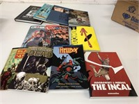 11 Assorted Thick Graphic Novels