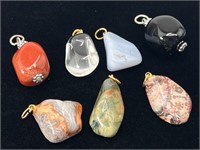 7 Rock Stone Pendants