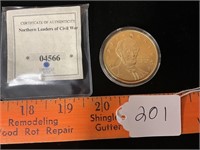 Civil War Sesquicentennial Lincoln Coin