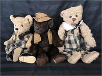 Ganz's Cottage Collectible bears, fully jointed.
