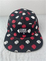 Lurk Hard Rose Print Adjustable Hat