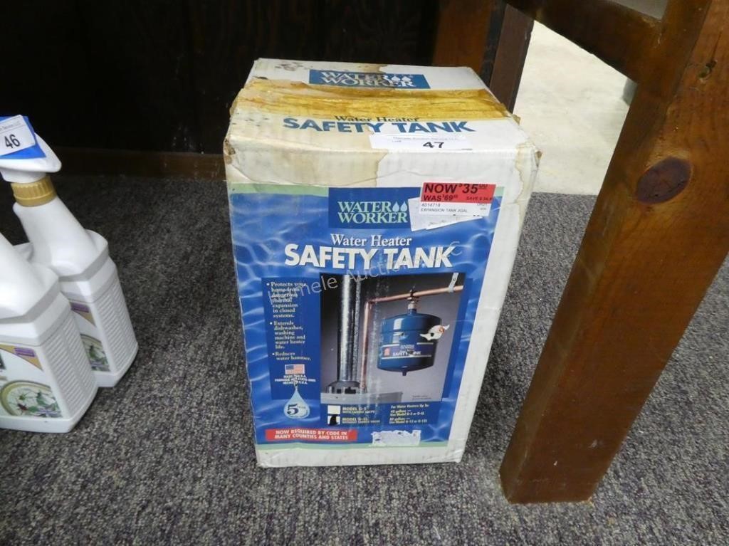 2 Gallon Water Heater Safety Tank