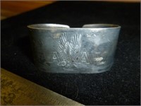 American Airlines Sterling Silver Cuff Bracelet