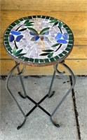 Small Side  Mosaic Top Table ( NO SHIPPING)