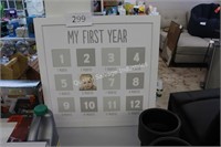 my first year frame
