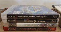 TRAY OF PS3 GAMES