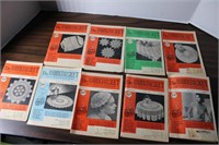 Vintage 1953 The Workbasket Booklets #6,1/9,3,7,4,