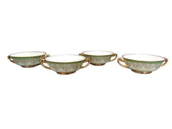 Japanese 22 Karat Gold Trim Ceramic Tableware Set