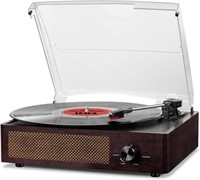 Bluetooth Vinyl Record Player 3-Speed