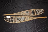 55" Native American Rawhide Snowshoes