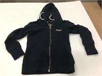 Super Dry Zipper Hoodie Size 4 (Youth/Small Adult)
