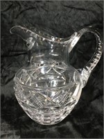 8” Crystal pitcher
