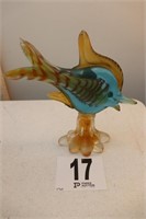 Venetian Glass Fish Figurine (Made in Italy)(R1)