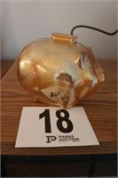 Carnival Glass Pig Bank(R1)