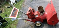 Montgomery Ward 24” Snow Blower-Has Compression