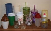 (S1) Lot of Various Glasses