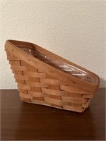 Angled Longaberger basket