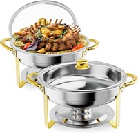 2 Pack Chafing Dish Stainless Steel