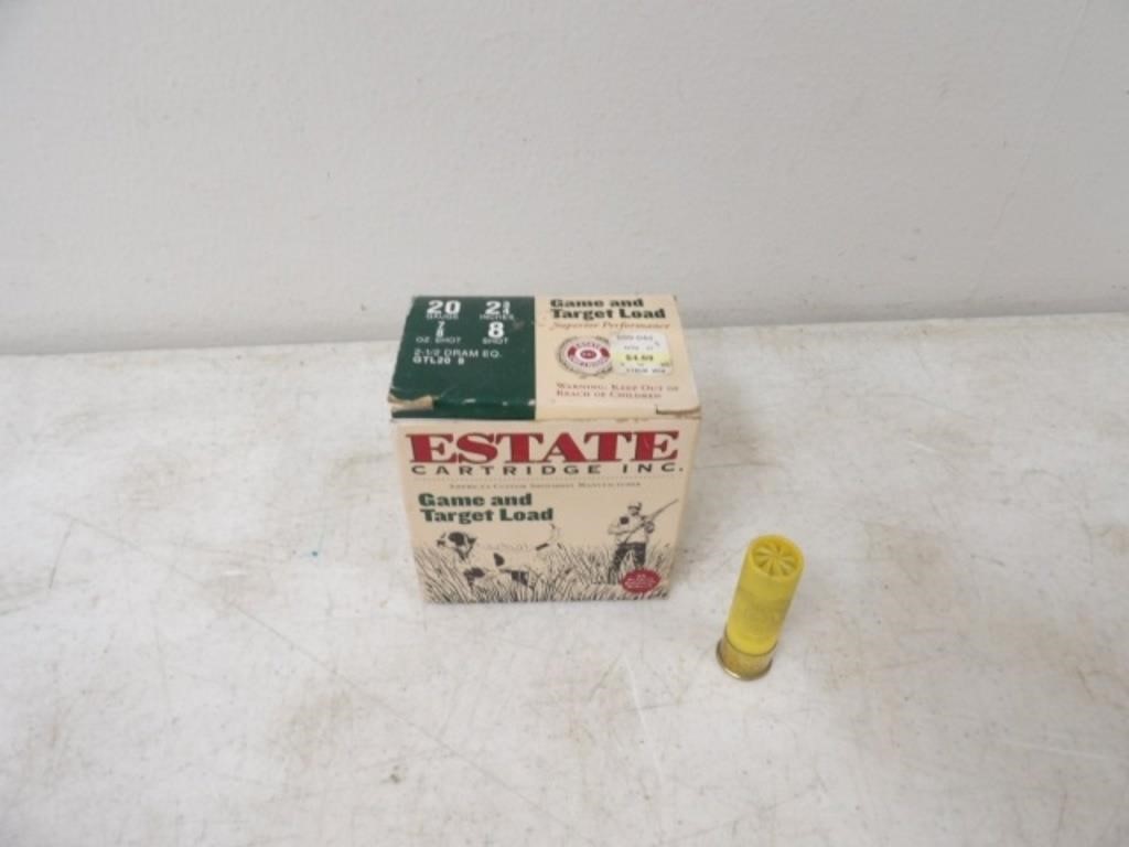 25-Estate 20ga Target 8 Shot