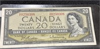$20- 1954 Bank of Canada Bill!