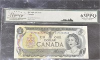Canada 1973 One Dollar Bill!