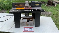 Craftsman’s Router Table and Template