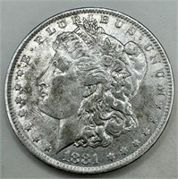 Morgan Silver Dollar 1881 O
