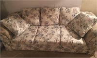 Light Floral Couch - See Comments