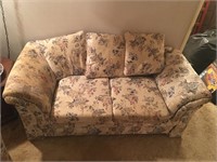 Light Floral Love Seat - See Comments