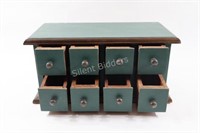 Eight Drawer Wooden Compartment Drawer