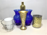 Assorted vases and more.