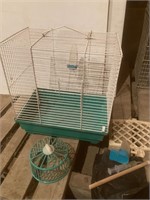 Hamster or bird cage.