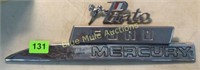 3 car emblems Mercury, Pinto & Ford