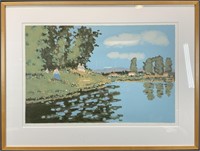Frederick McDuff S/N Reflections Serigraph